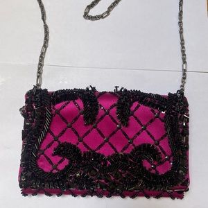 Oscar De La Renta Silk Handbag